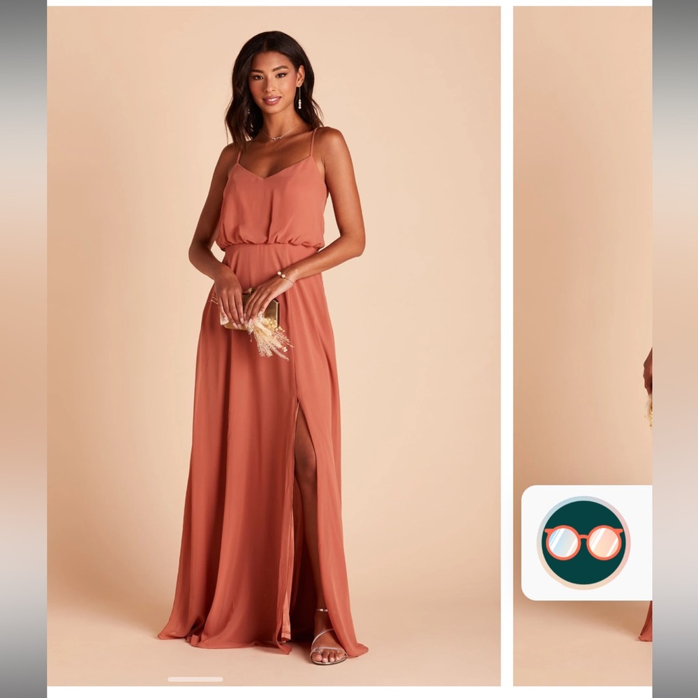 Birdy Grey Gwennie Dress Terracotta with Slit M